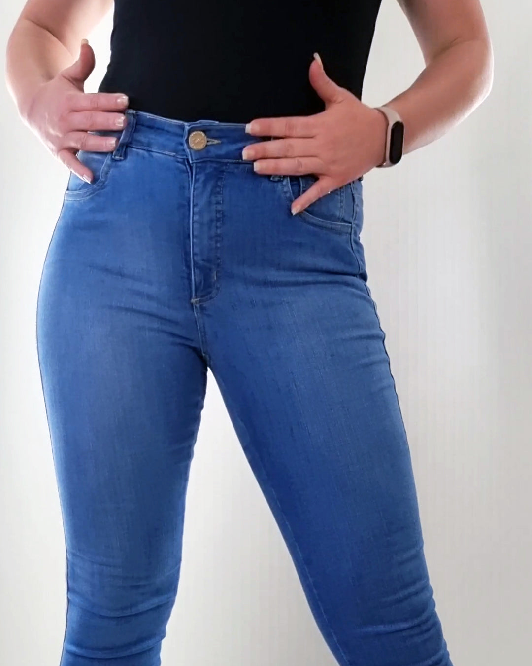 Calça Skinny Clara Cintura Alta Oppnus Jeans